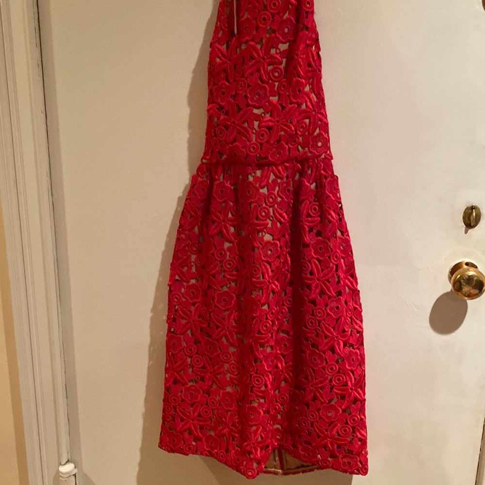 Never worn- gorgeous Issa from London. The royals wear her! Pink/magenta.